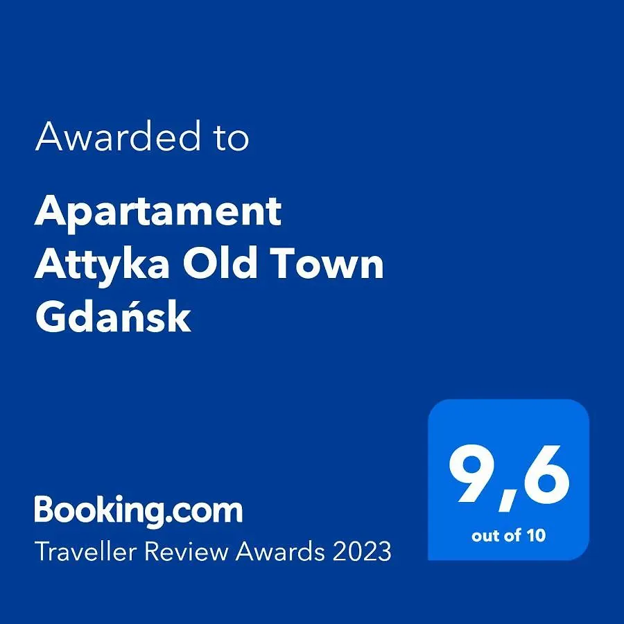Apartament Apartament Attyka Old Town Gdańsk Polska